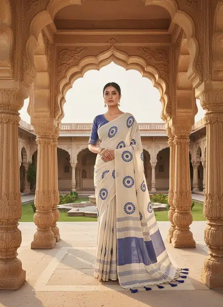 Kt 3003 Pure Mysore Silk Soft Linen Saree Collections